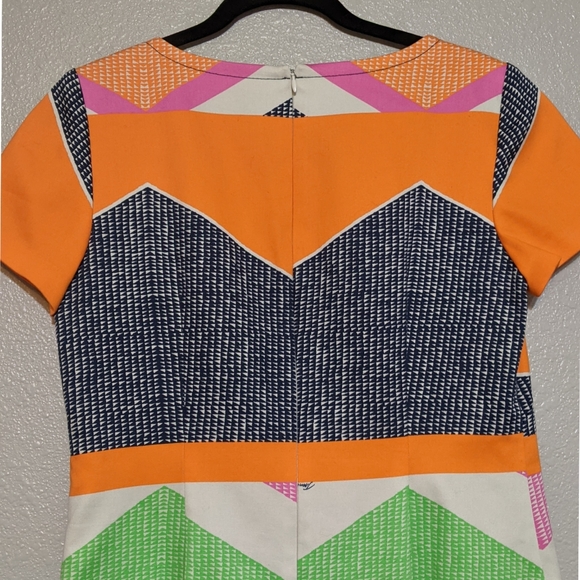 Colorful Geometric Pattern Dress - Picture 8 of 8